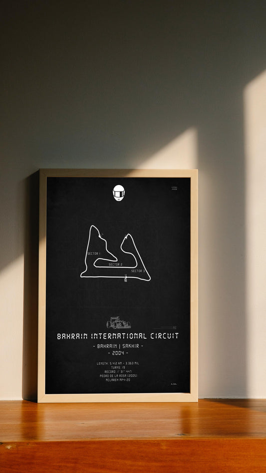 Artwork of Bahrain International Circuit