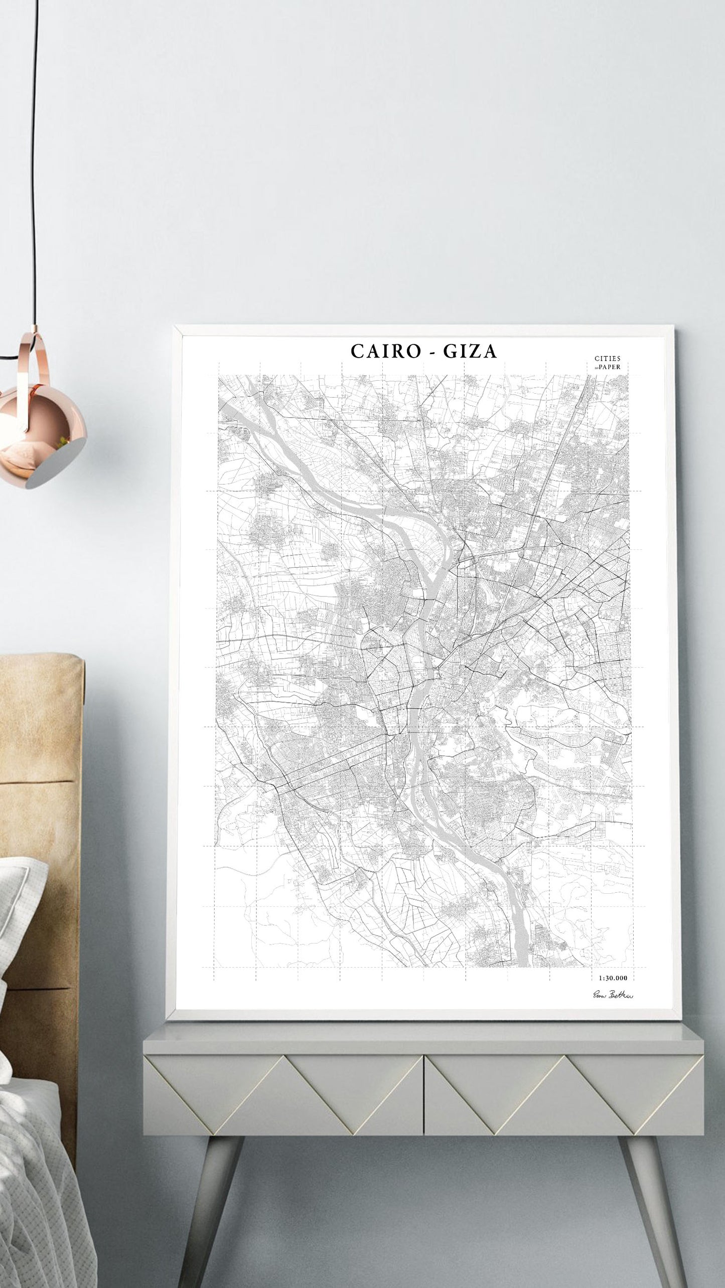 Artwork of Cairo-Giza