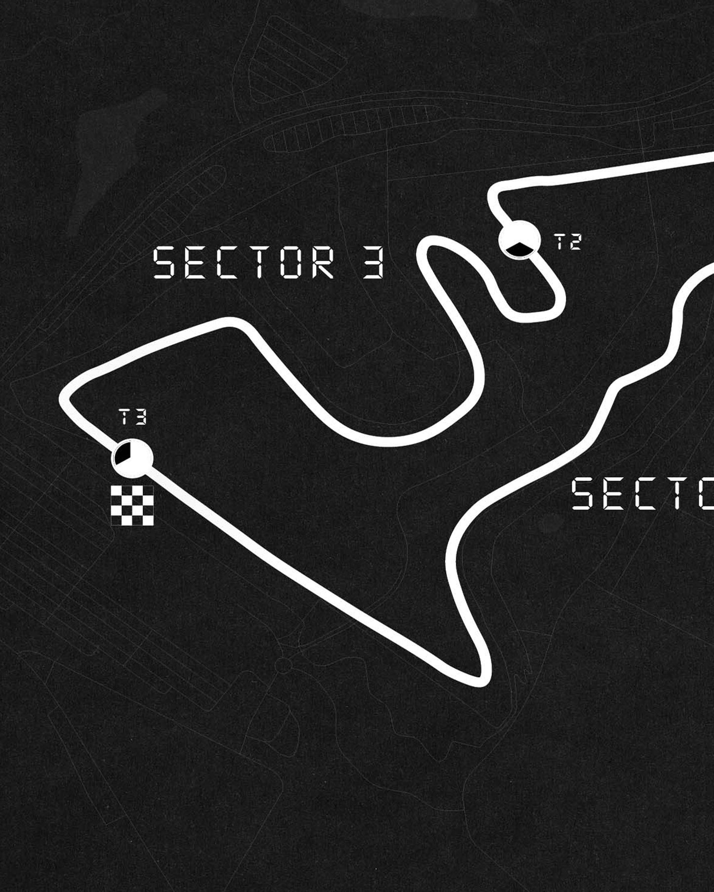 Ilustración del Circuito de las Américas