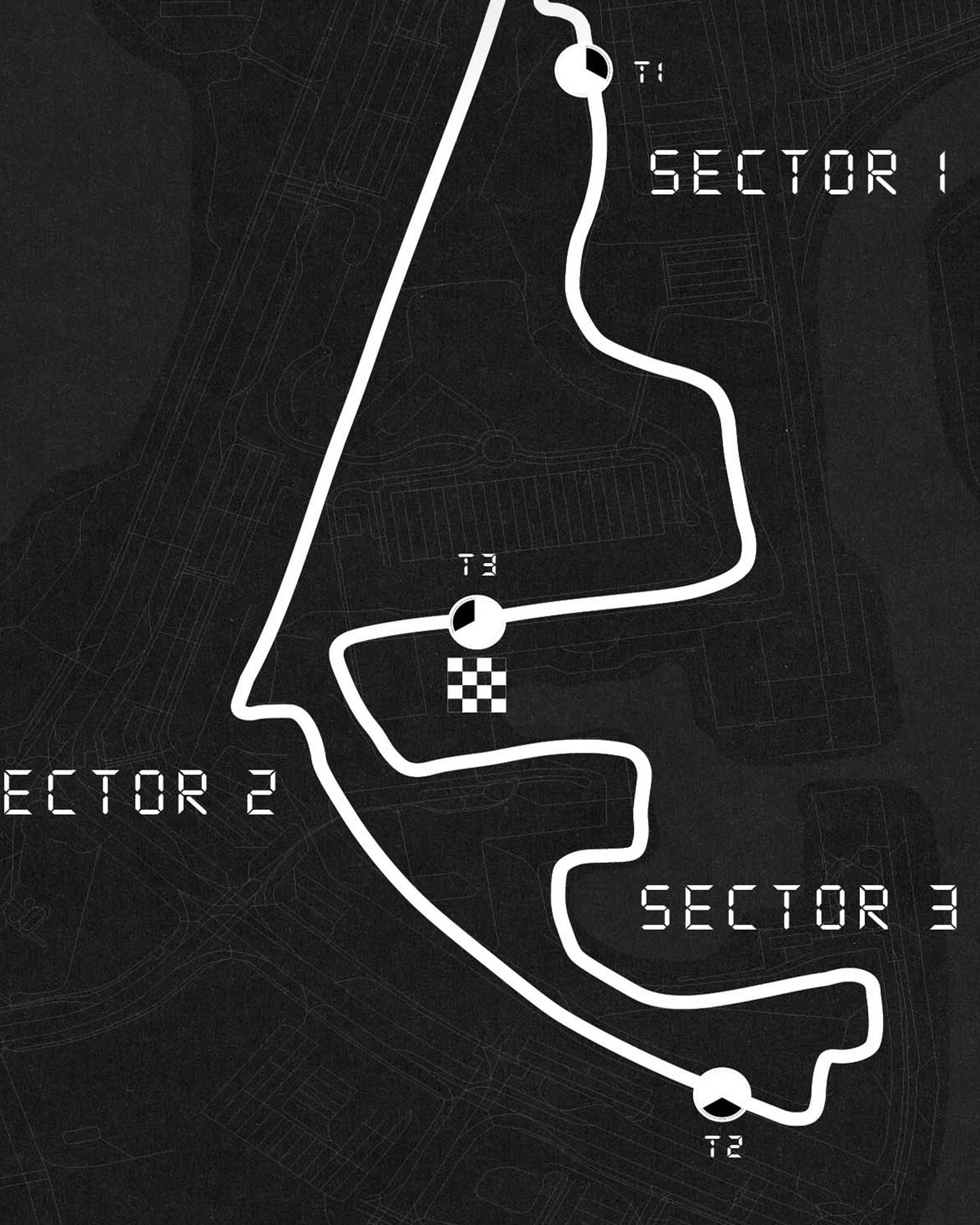 Obra de arte del circuito de Yas Marina