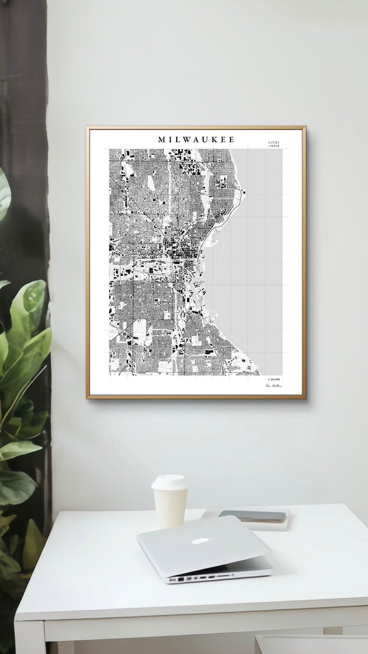 Milwuakee Notepad Artwork of Milwaukee – CitiesofPaper