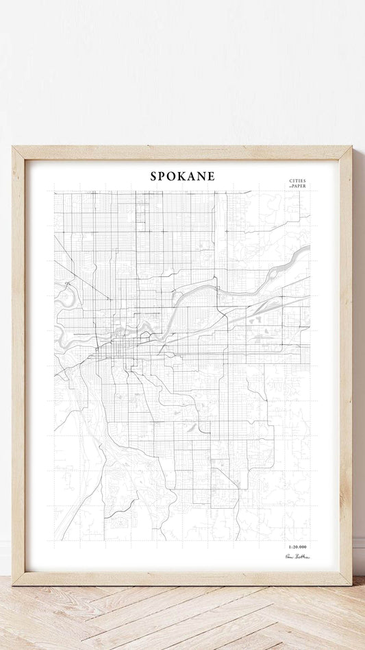 Artwork of Spokane