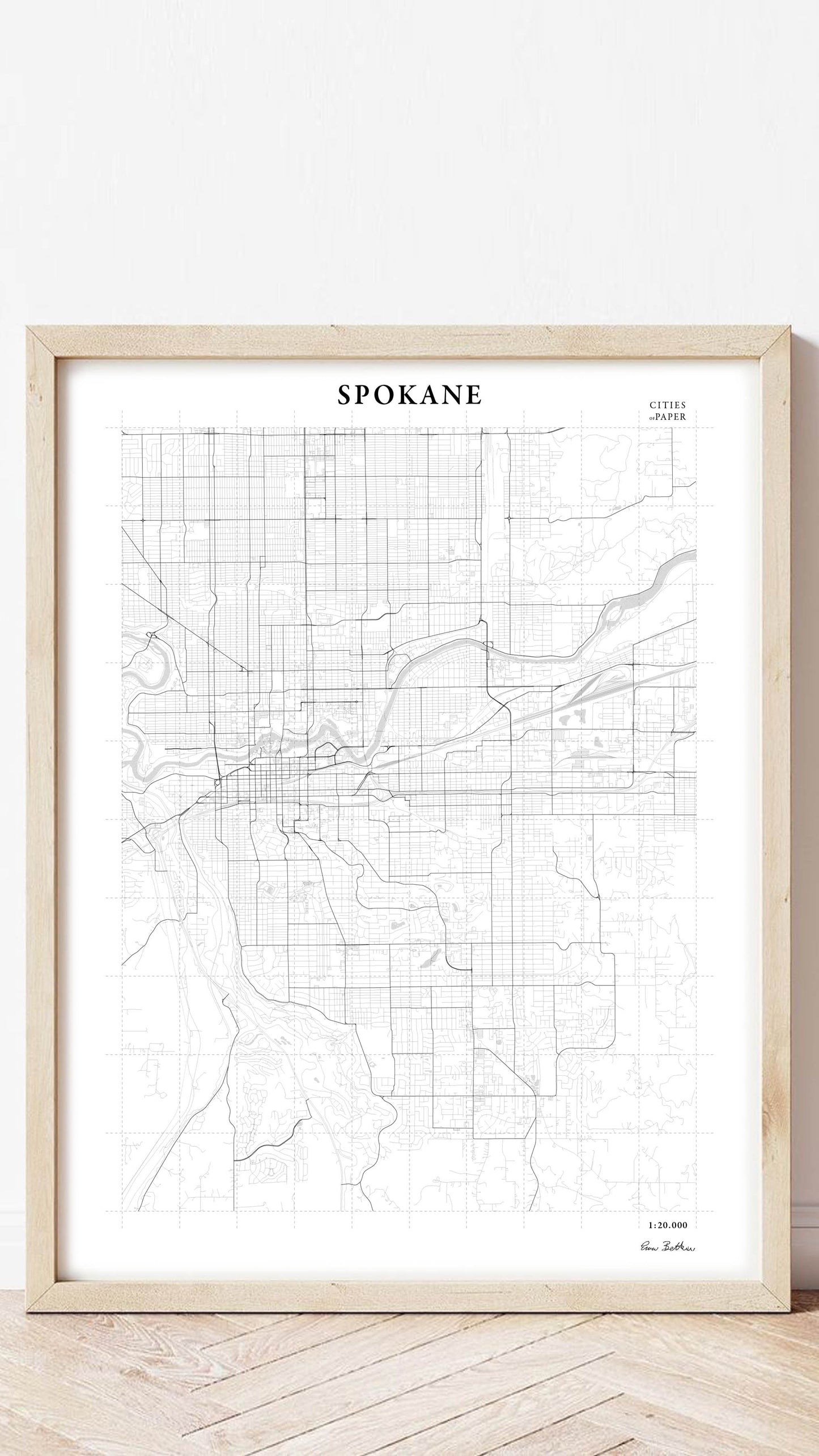 Artwork of Spokane