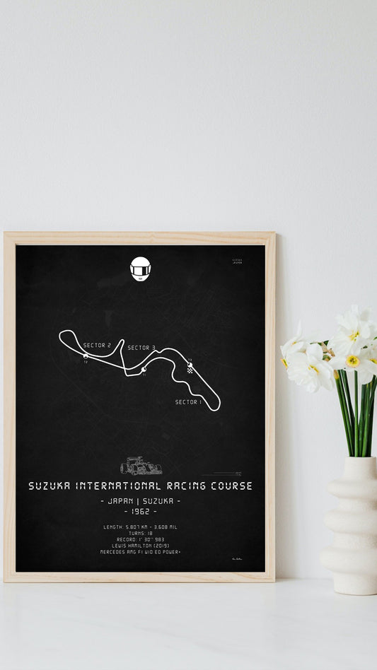 Artwork of Suzuka International Racing Course