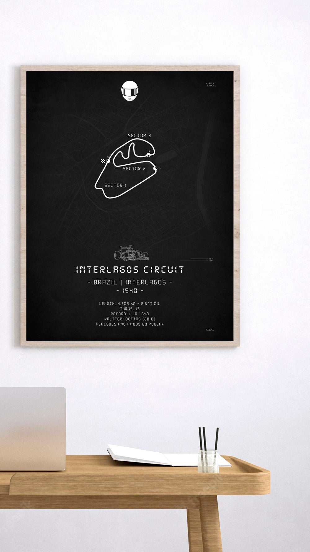 Artwork of Interlagos