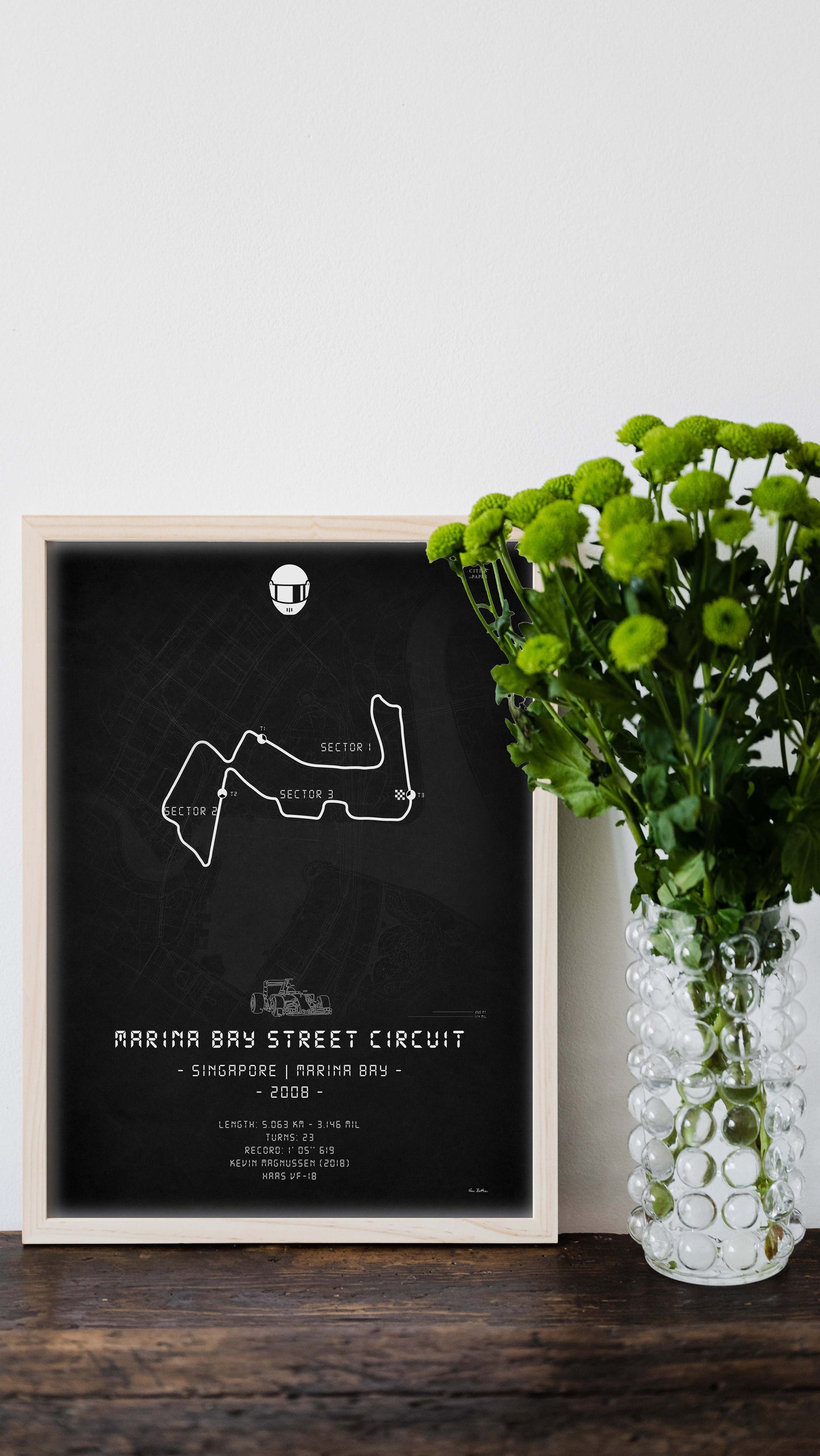 Artwork of Marina Bay Street Circuit